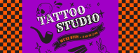 Checkerboard Tattoo Studio Facebook Cover Image Preview