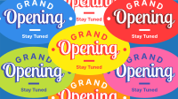 Opening Stickers Facebook Event Cover