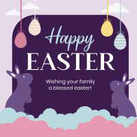 Easter Ornaments Linkedin Post