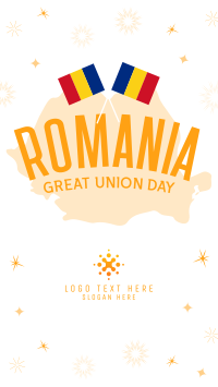 Romania Great Union Day Facebook Story