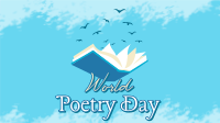 Happy Poetry Day Animation