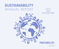 Sustainability Annual Report Facebook Post