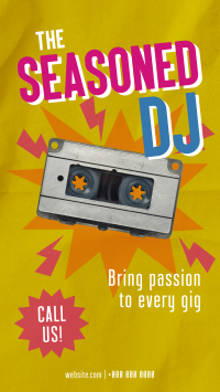 Seasoned DJ Cassette Instagram Story