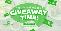 Food Voucher Giveaway Facebook Ad