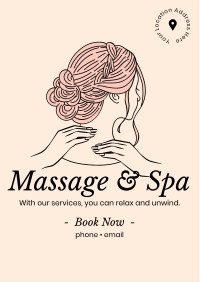 Full Massage Flyer example 3