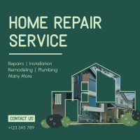 Home Repair Service Instagram Post