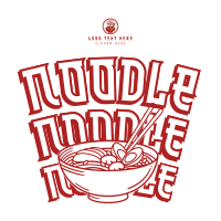 Noodle Noddle Food T-shirt