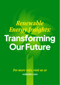 Renewable Energy Seminar Flyer