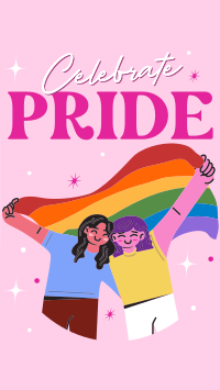 Pride Month Celebration Instagram Reel Image Preview