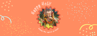 Happy Holi Festival Facebook Cover Design