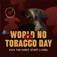 Quit Tobacco Linkedin Post Design