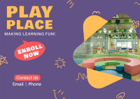 Play Place Postcard