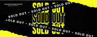 Grunge Sold Out Facebook Cover Image Preview