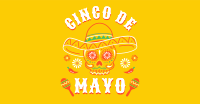 Happy Cinco De Mayo Skull Facebook Ad