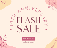 Special Anniversary Sale Facebook Post