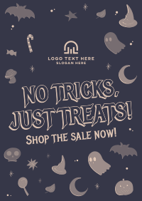 Trick or Treat Sale Poster