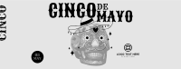 Skull De Mayo Facebook Cover