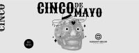 Skull De Mayo Facebook Cover Image Preview