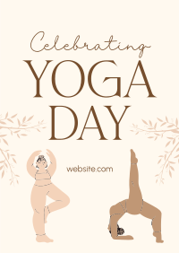 Zen Yoga Greeting Poster