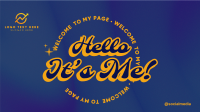 Disco Hello YouTube Banner