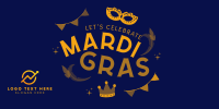 Mardi Gras Festival Twitter Post