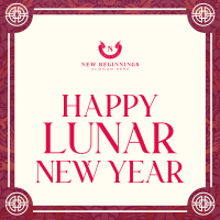 Lunar New Year Celebration Instagram Post Image Preview