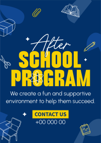 Tutoring School Service Flyer