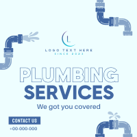 Plumbing Expert Services Linkedin Post