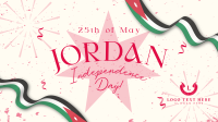 Jordan Independence Ribbon Animation