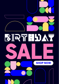 It's your Birthday Sale Flyer