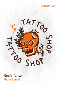 Tattoo Artist Flyer example 4