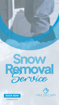 Snow Removal Service Facebook Story