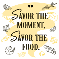 Food Quote Statement T-shirt