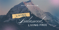 Living Balanced & Free Facebook Ad