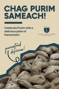 Purim Hamantash Pinterest Pin Image Preview