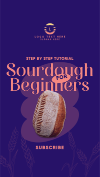 Beginner Sourdough Tutorial Facebook Story