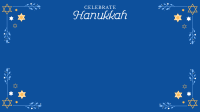 Hannukah Celebration Zoom Background