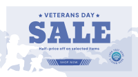 Remembering Veterans Sale Animation