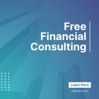 Simple Financial Consulting Instagram Post