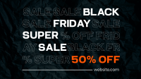 Black Friday Sale Facebook Event Cover