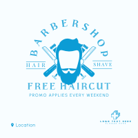 Haircut Promo Instagram Post