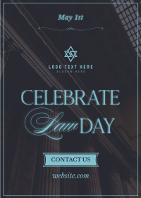 Celebrate Law Day Flyer Image Preview