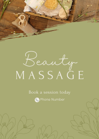 Beauty Massage Flyer