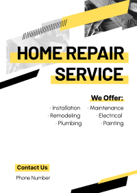 Modern Repair Service Flyer