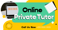 Online Private Tutor Facebook Ad