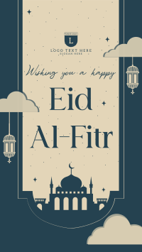 Mosque Eid Al Fitr Facebook Story