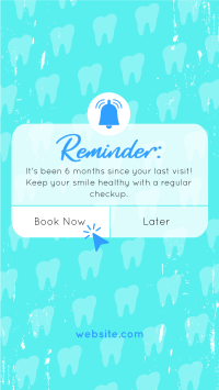 Dental Checkup Reminder Instagram Story