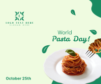 World Pasta Day Greeting Facebook Post