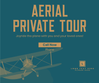 Aerial Private Tour Facebook Post