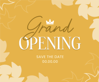 Crown Grand Opening Facebook Post